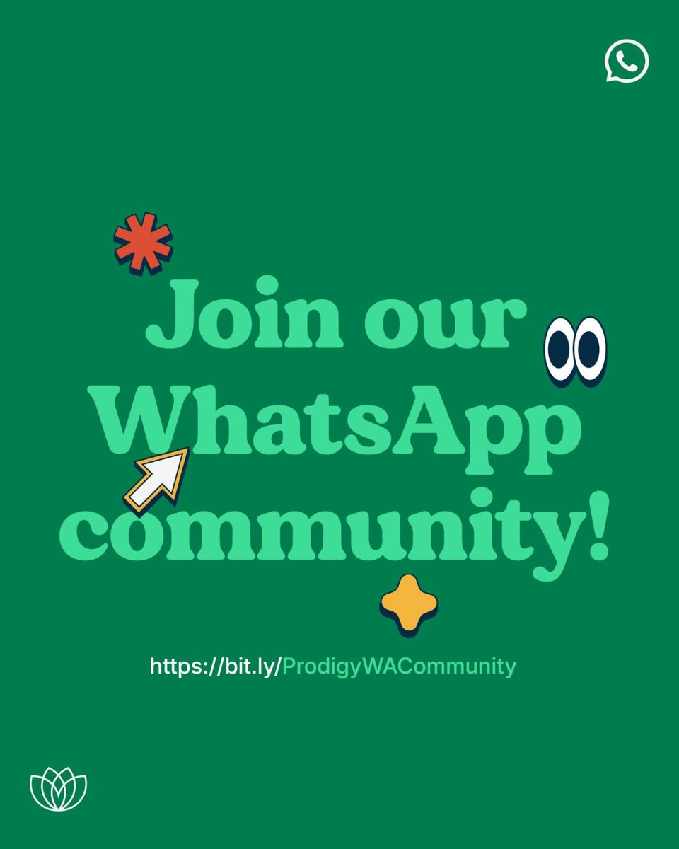ProdigyFinance's tweet photo. Got questions about studying abroad or just want to connect with other international students? Our WhatsApp community is the perfect spot!
Don't miss out! Tap the link to join our growing community today - https://t.co/6ZWnkgw6dU
#prodigyfinance #studentcommunity #whatsapp https://t.co/KkU2ogjdvU