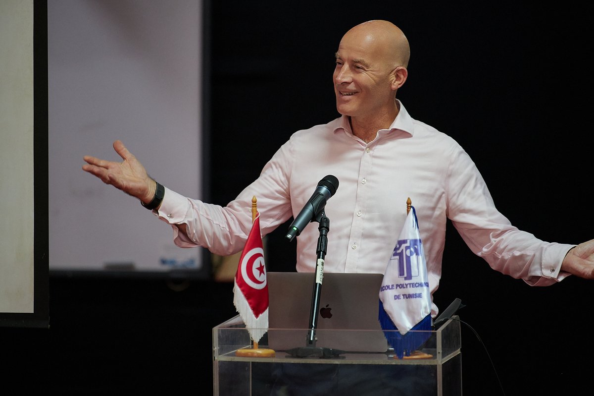 medgem_network's tweet image. 🎓Day 1 of the #GreenHydrogenCamp Tunisia – From Theory to Action kicked off at École Polytechnique de Tunis 🇹🇳!💡28 young engineers (20–30 y/o) from 8 countries🇹🇳🇲🇦🇩🇿🇵🇸🇪🇬🇩🇪🇦🇹🇯🇴 gathered for a week of innovation, learning &amp;amp; collaboration on the future of 
#ActClean #LearnGreen