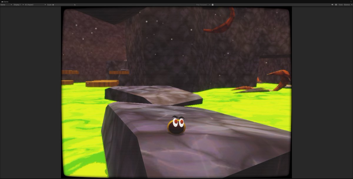 Over the weekend we did some work ensuring the game works at aspect ratios ranging from 4:3 (the OG) all the way up to 32:9 (SUPER ultrawide). If you want to run the game with crunchy CRT visuals, but on a crazy wide monitor, who are we to stop you? 😅