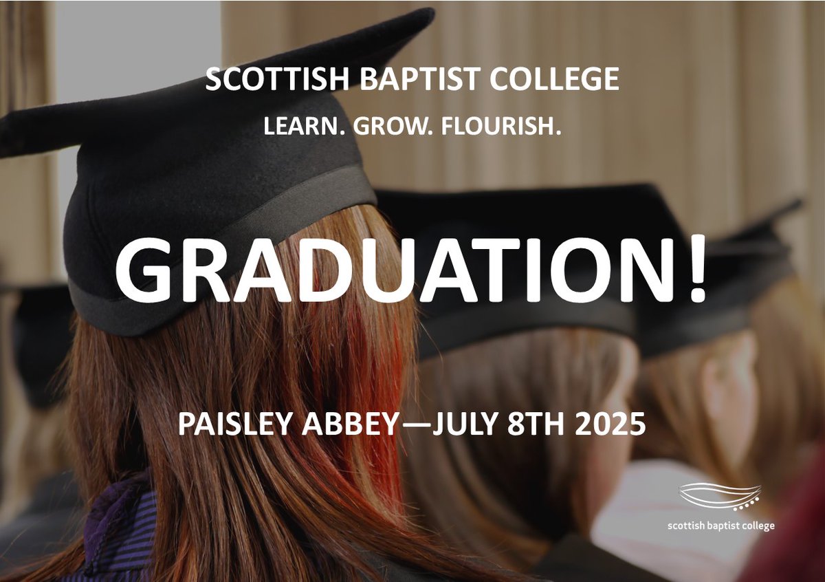 It's graduation week at the University of the West of Scotland and our students will be graduating tomorrow (Tue 8th) at 5pm at Paisley Abbey. It's always a highlight of the year and we're looking forward to celebrating with them!