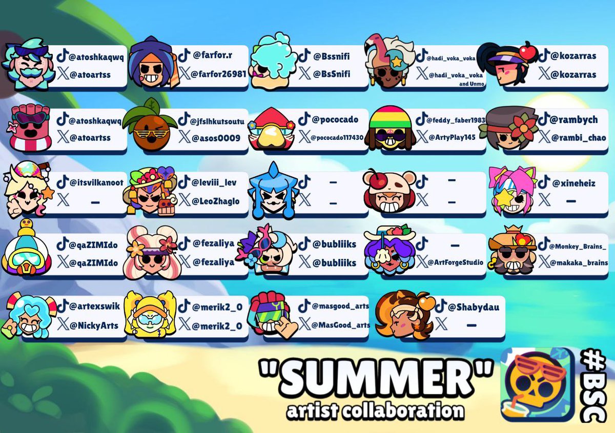 SUMMER IS STILL HERE 🌞 🌞 🌞 
Juicy Kenji, Summer skin idea
#BSCSUMMER2025
#BrawlStarsArt #brawlstarsfanart #brawlstars