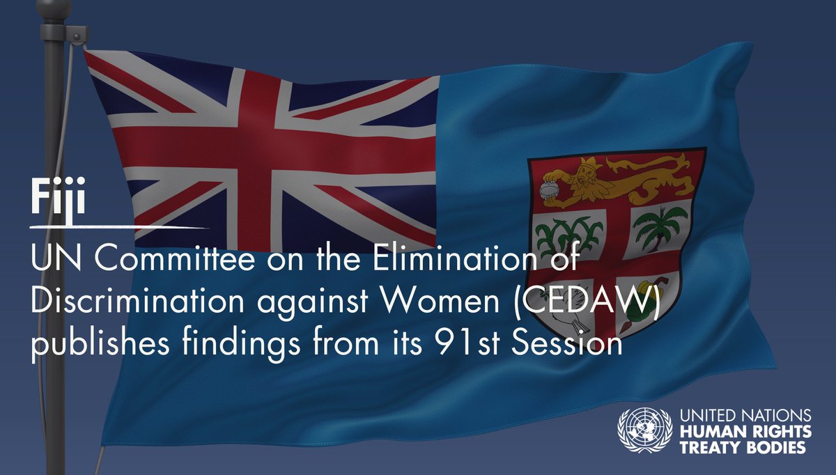 UNTreatyBodies's tweet image. #CEDAW welcomes #Fiji's laws & policies against gender-based violence, but raises concern over its high prevalence & the use of survivors’ sexual history in rape trials. CEDAW also calls for action to boost women’s representation in decision-making roles.
ohchr.org/en/press-relea…