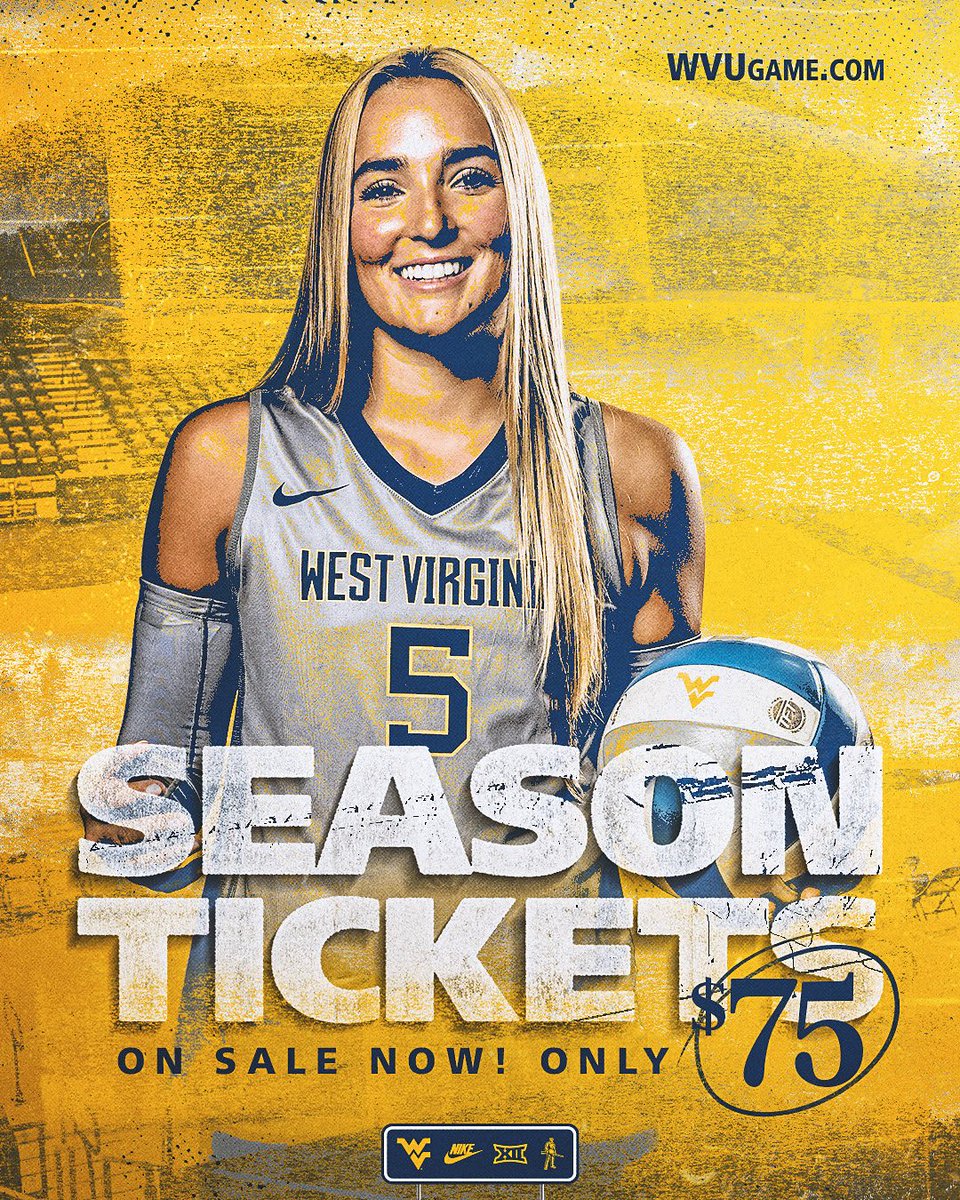 For the first time ever, 𝐬𝐞𝐚𝐬𝐨𝐧 𝐭𝐢𝐜𝐤𝐞𝐭𝐬 are now on sale‼️

Don’t miss a moment of the action – grab your seats 𝕥𝕠𝕕𝕒𝕪! 

🎟️ bit.ly/25vbticketssea…

#HailWV