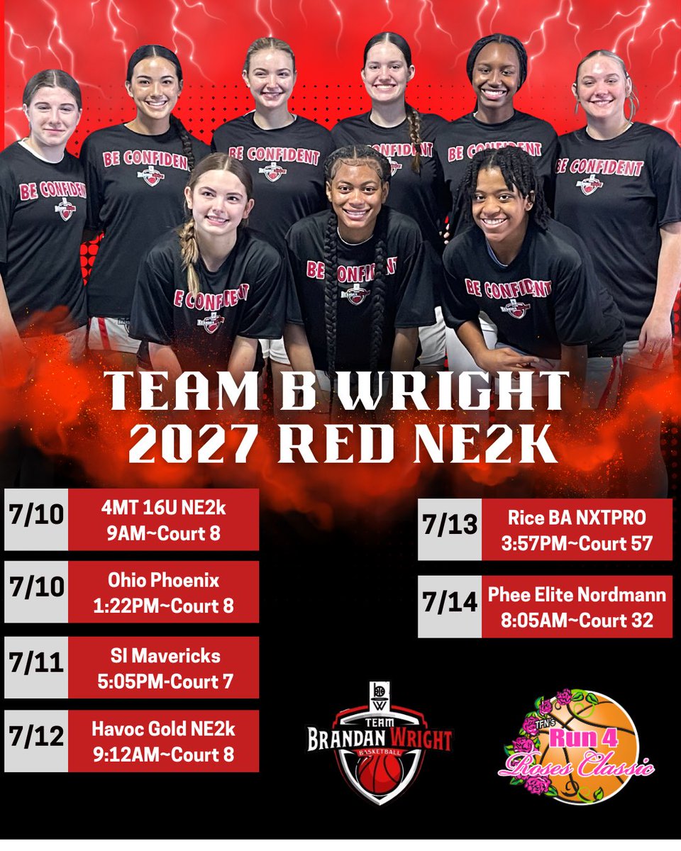 Channing Jones (@channingj2027) on Twitter photo My favorite color rose is red…<a href="/TBWexposure/">Team Brandan Wright</a> 27 Red!!
It’s <a href="/TFNsRun4Roses/">TFN's Run 4 Roses</a> week and I can’t wait to hit the court with my teammates! ❤️🖤🏀 #beconfident
<a href="/CoachK_22/">Keri O’Neal</a> <a href="/KirkwoodWBB/">Kirkwood Women's Basketball</a> My favorite color rose is red…<a href="/TBWexposure/">Team Brandan Wright</a> 27 Red!!
It’s <a href="/TFNsRun4Roses/">TFN's Run 4 Roses</a> week and I can’t wait to hit the court with my teammates! ❤️🖤🏀 #beconfident
<a href="/CoachK_22/">Keri O’Neal</a> <a href="/KirkwoodWBB/">Kirkwood Women's Basketball</a>
