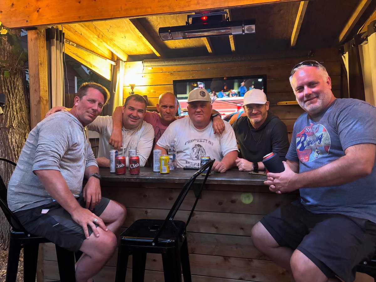 Good morning! ☕️ ☀️ 

What a great day and evening spent Friday with a great group of friends!

#SummerOf2025⛳️