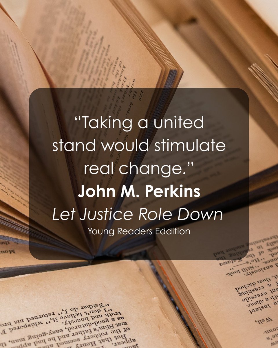 Motivational Monday! Real change begins when we stand together. These words from John M. Perkins remind us that unity leads to action.