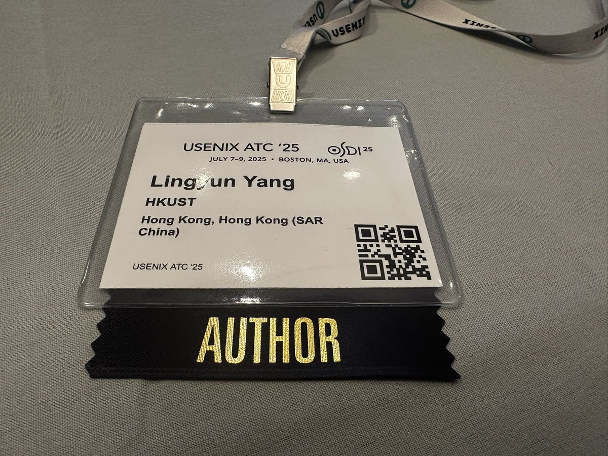 stephenyang1999's tweet image. I’m excited to be at ATC 2025 &amp;amp; OSDI 2025! If you&apos;re interested in diffusion model serving or GPU cluster scheduling, feel free to reach out! Find me at the conference venue and let&apos;s chat about the latest research. #atc25 #osdi25 #SystemsResearch #MLSys