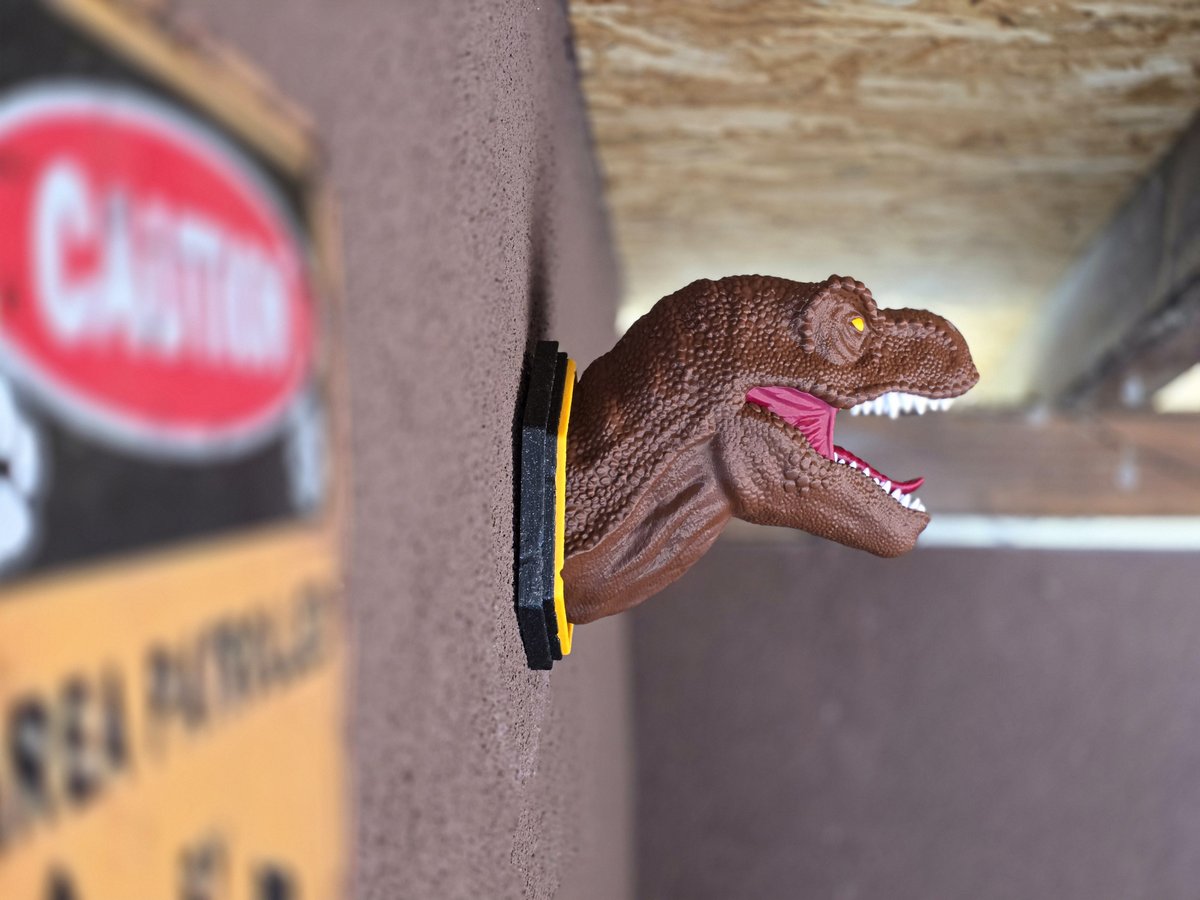 wekster2507's tweet image. T-Rex wall decoration!
I'm super happy with this one :D
Printed on @Prusa3D XL with Buddy3d
Model available on my @printablescom and Patreon
#3DPrinting