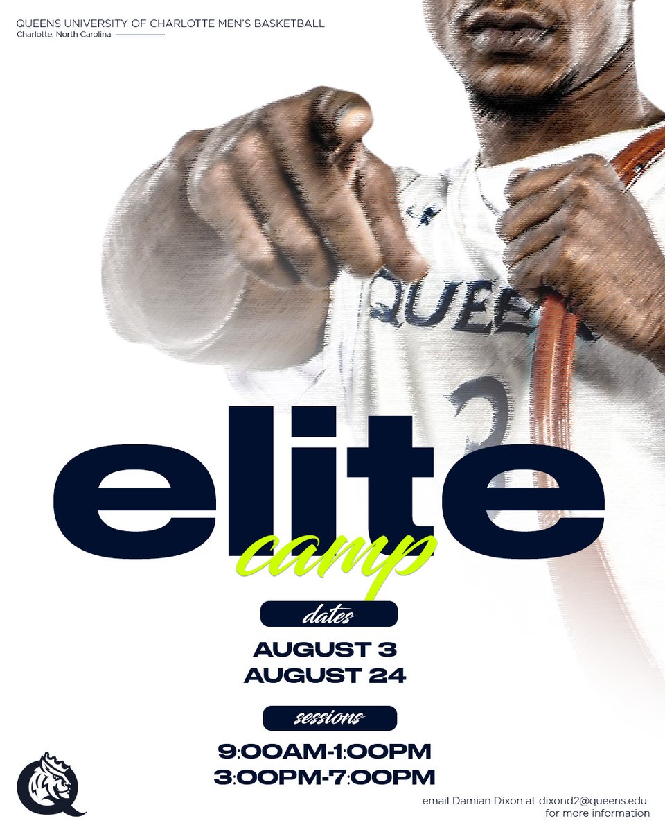We are one month out from our Elite Camp! Don't miss your chance to compete inside Curry Arena.

🔗queensboysbasketballcamps.com

#RoyalsRise | #QUeenCity | #LTM | #OSIOS
