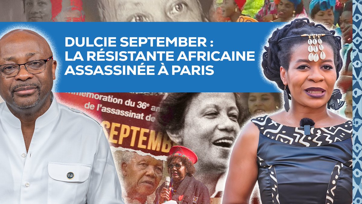 alainfoka2005's tweet image. Dulcie September : la résistante africaine assassinée à Paris
📺👉🏾afomedia.com/videos/dulcie
Assassinée à Paris en 1988 de cinq balles tirées à bout portant, Dulcie September a payé de sa vie son combat contre l’apartheid et la suprématie blanche.
Pour lui rendre hommage,…