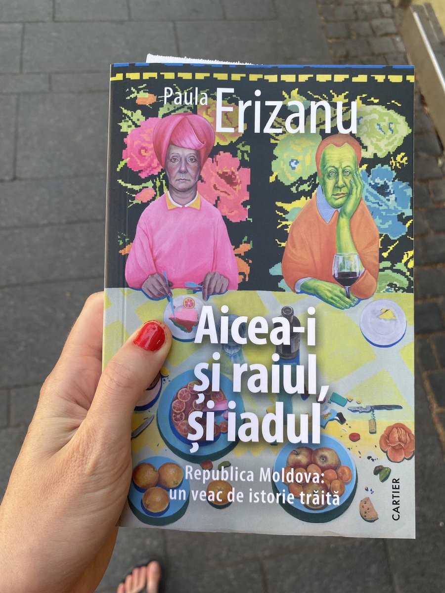 isadesisto's tweet image. Finally picked up my copy of @paulaerizanu’s new book about Moldovan history based on many interviews with people who have lived through the major events and changes of the last century. Can’t wait to read it!!