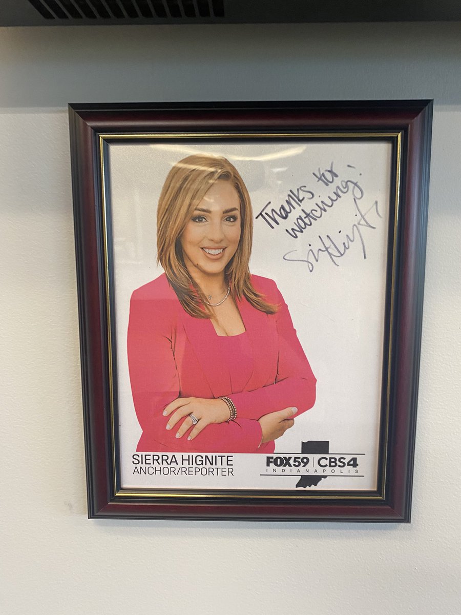 LegionofBlue's tweet image. Look who’s pic I see up at the firehouse this morning: @FOX59 & @CBS4Indy ‘s @SierraHigniteTV ! #Salute