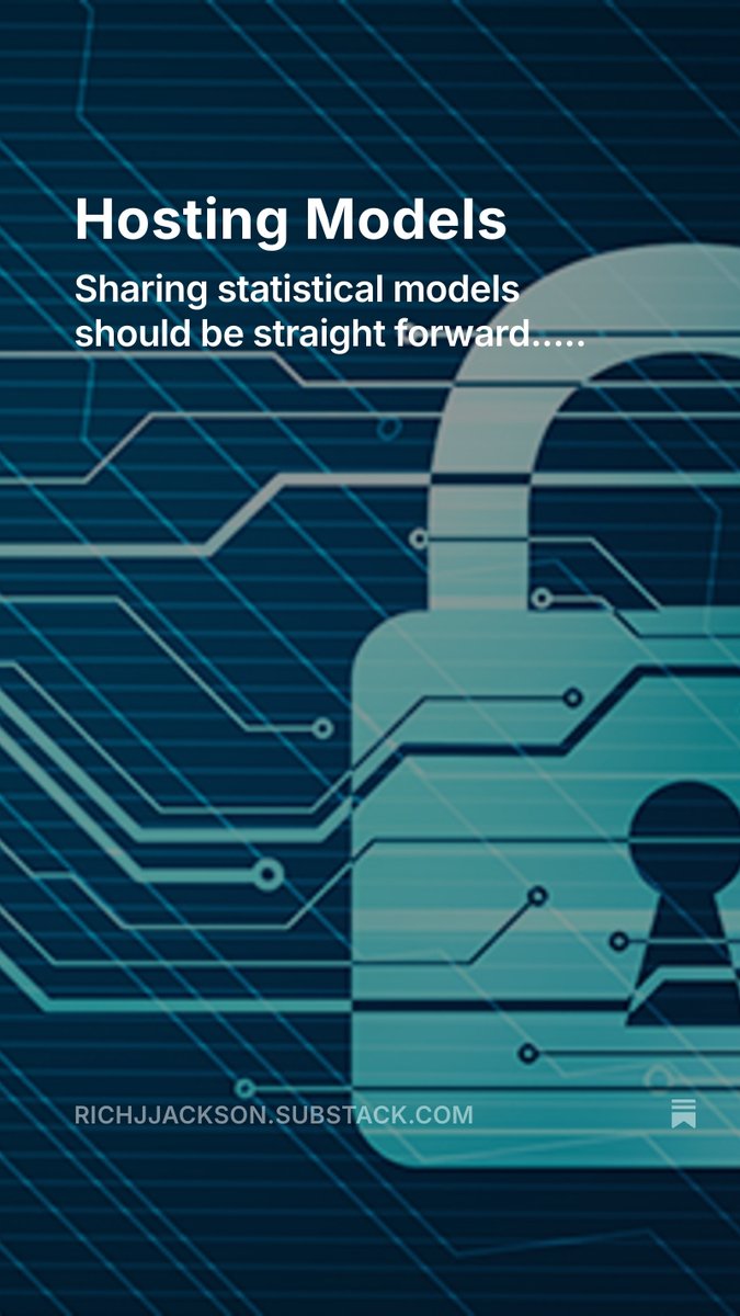 Issues with hosting models on public repositories..... richjjackson.substack.com/p/hosting-mode…