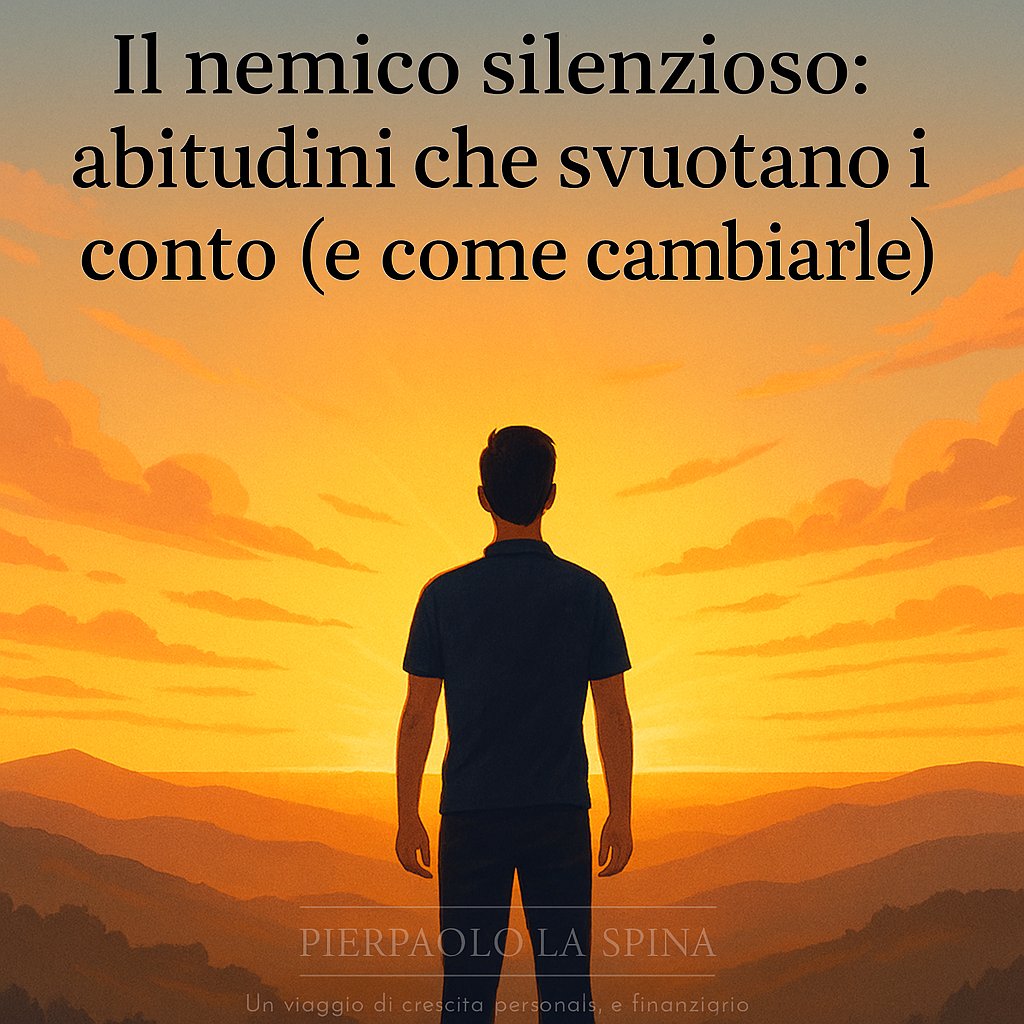 ppaolo_laspina's tweet image. 💣 Il tuo conto non si svuota per colpa dei grandi acquisti…
Ma per le #abitudini quotidiane che non controlli: caffè, snack, Amazon, abbonamenti inutili.
🔍 Il nemico silenzioso è l’autopilota.
👉 Nell’ultimo articolo ti spiego come cambiare rotta.

pierpaololaspina.it/2025/07/il-nem…