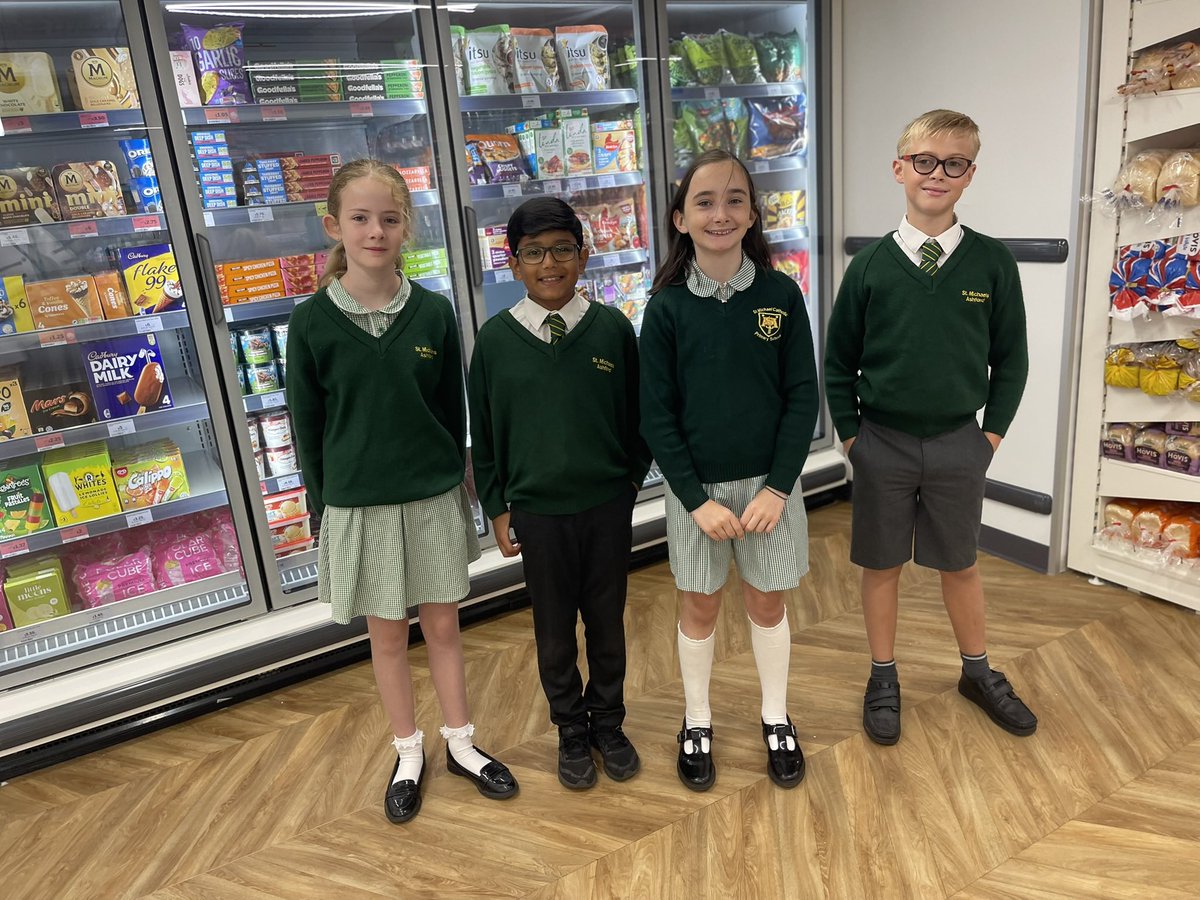 St Michael Catholic Primary School & Nursery (@stmichaels1953) on Twitter photo ๐ Ambassadors representing the school, opening the new local Sainsburyโs store - welcome to the neighbourhood Sainsburyโs! ๐ <a href="/sainsburys/">Sainsbury's</a> ๐ Ambassadors representing the school, opening the new local Sainsburyโs store - welcome to the neighbourhood Sainsburyโs! ๐ <a href="/sainsburys/">Sainsbury's</a>