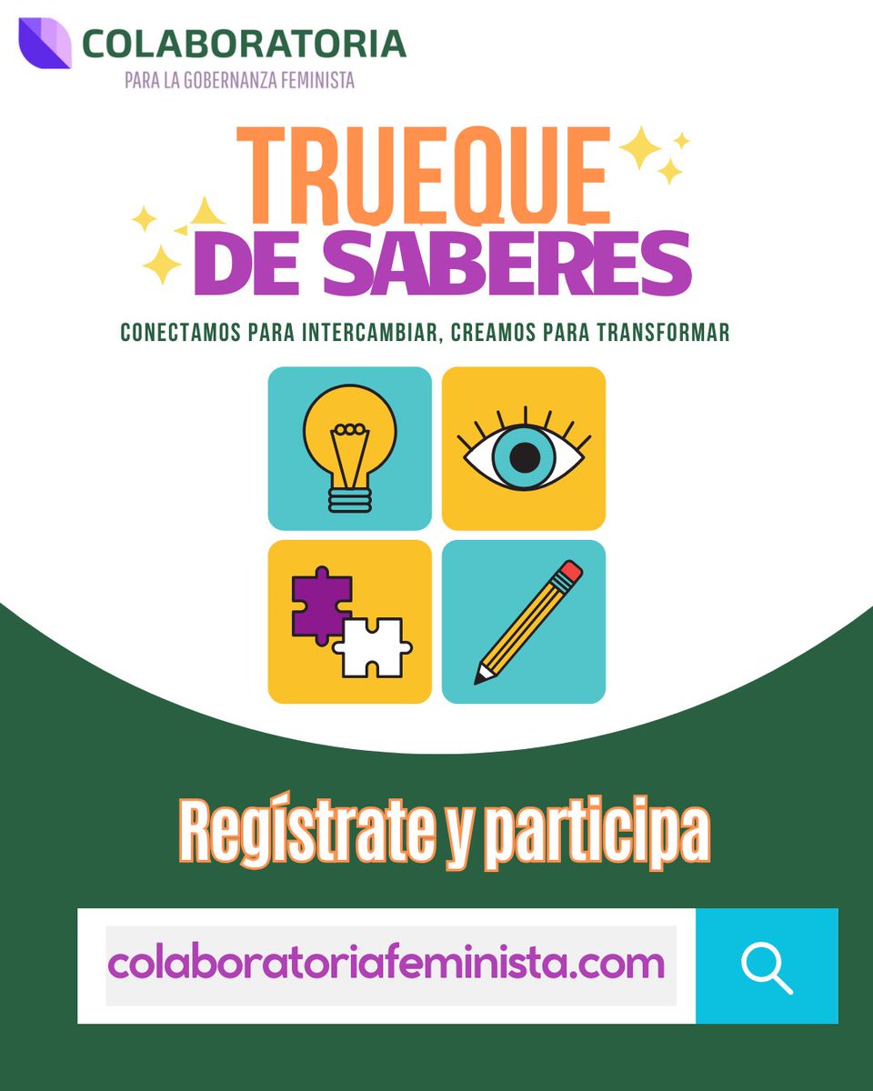 🔄 Nuevo trueque de saberes en #ColaboratoriaFeminista: <a href="/Pornoterrorista/">Pornoterrorista</a>  y Rosanna Moreda abren diálogo sobre violencias intralésbicas y cómo prevenirlas. 

📌 Conoce lo que se busca y se ofrece 👉colaboratoriafeminista.com/trueques/dialo…

#TruequeDeSaberes #Colaboratoria #Feminista