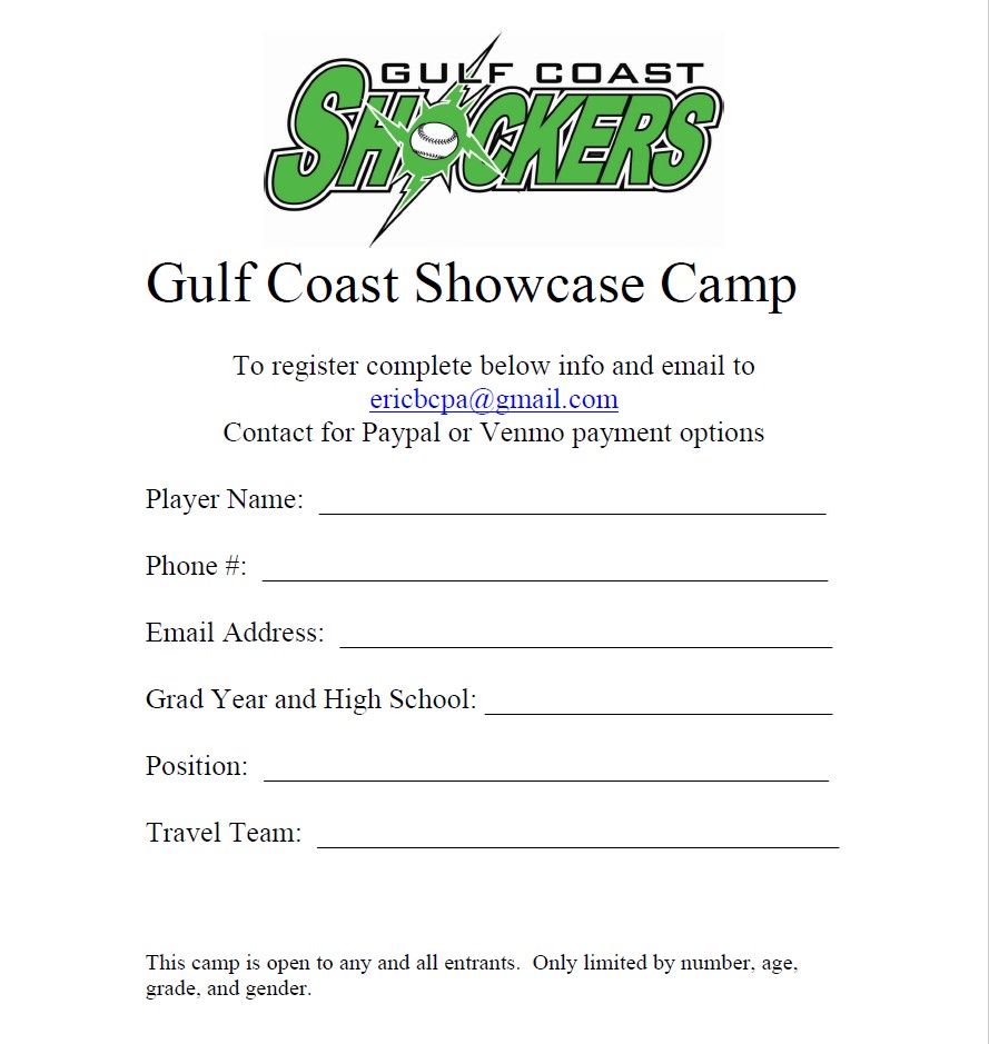 Still have spots in the camp.  Players do not have to be on a team in the showcase to attend the camp.