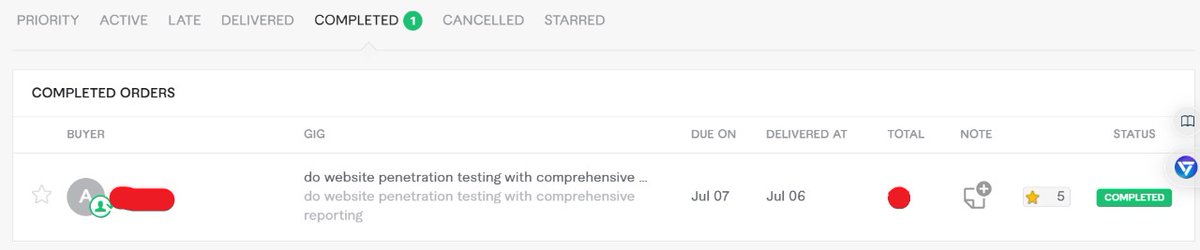 Jakirpentest's tweet image. Completed my first project on Fiverr as an ethical hacker and got a 5-star review
Grateful for the trust
Check out my profile
fiverr.com/jakirpentest

#EthicalHacking #BugBounty #CyberSecurity #Fiverr