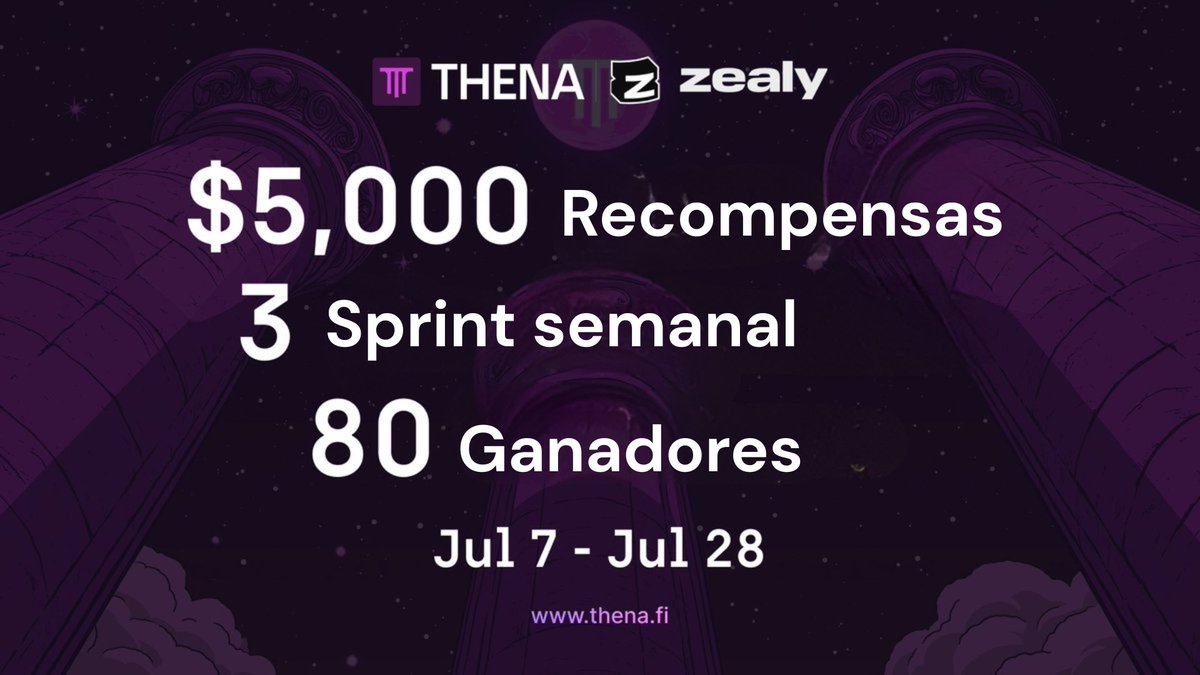 ThenaESP's tweet image. ¡Nuestro Sprint #50 de 3 semanas de @zealy_io!
Directrices del Sprint
1. Calidad sobre cantidad.
2. Aporta valor.
3. Participa con sinceridad.
4. Las reglas pueden cambiar, así que mantente informado.
5. Sé auténtico.
6. Hacer trampa o plagiar pueden llevar a una suspensión.
