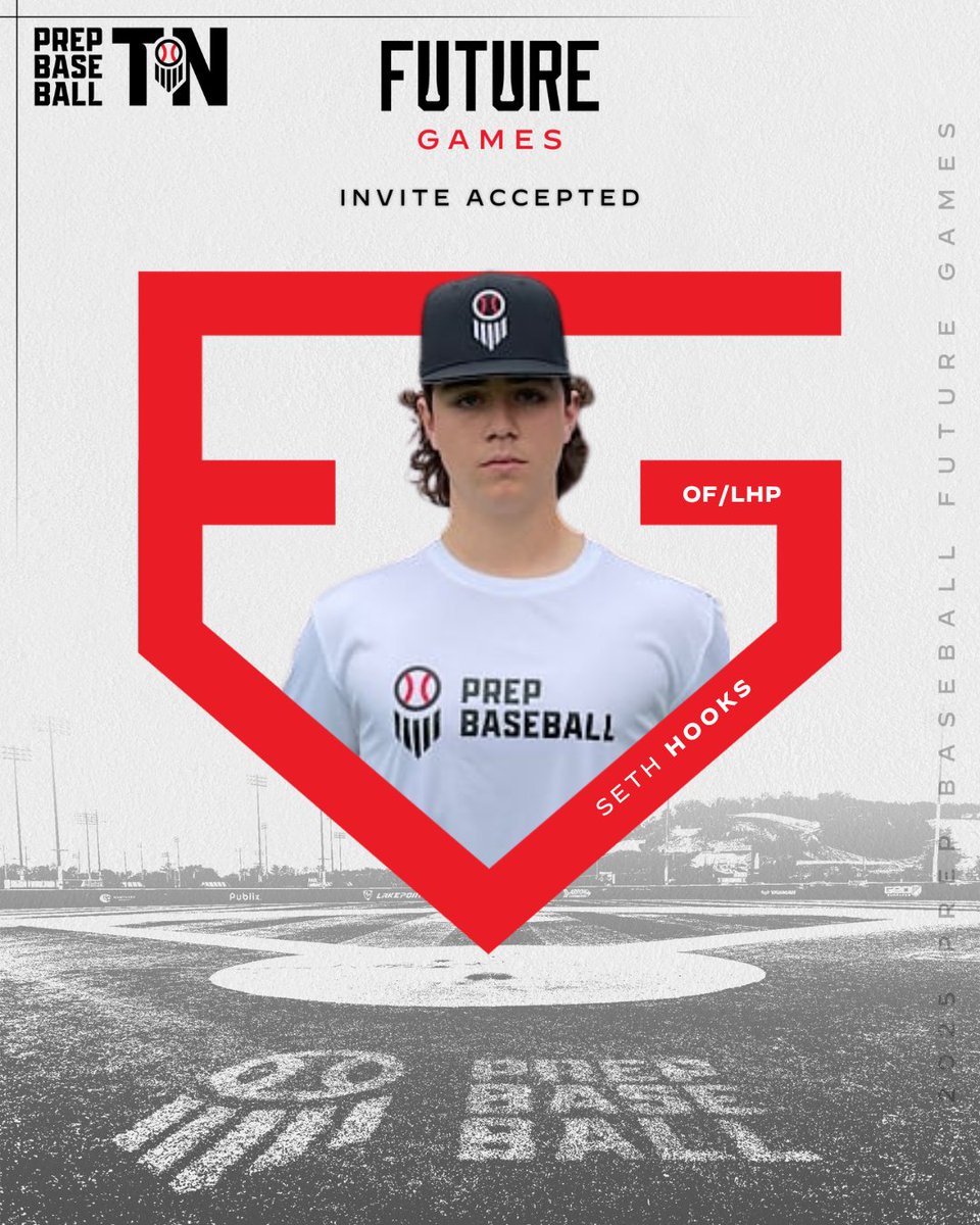 Prep Baseball Tennessee (@prepbaseballtn) on Twitter photo #𝐏𝐁𝐅𝐆𝟐𝟓: 𝐈𝐧𝐯𝐢𝐭𝐞 𝐀𝐜𝐜𝐞𝐩𝐭𝐞𝐝 ✅
+ Seth Hooks (<a href="/SethHooks22/">SethHooks22</a>, 2027) an OF/LHP from Knights Academy is headed to Emerson, GA to represent #TeamTennessee at the 2025 Prep Baseball Future Games.
👤: loom.ly/4L_Potw #𝐏𝐁𝐅𝐆𝟐𝟓: 𝐈𝐧𝐯𝐢𝐭𝐞 𝐀𝐜𝐜𝐞𝐩𝐭𝐞𝐝 ✅
+ Seth Hooks (<a href="/SethHooks22/">SethHooks22</a>, 2027) an OF/LHP from Knights Academy is headed to Emerson, GA to represent #TeamTennessee at the 2025 Prep Baseball Future Games.
👤: loom.ly/4L_Potw