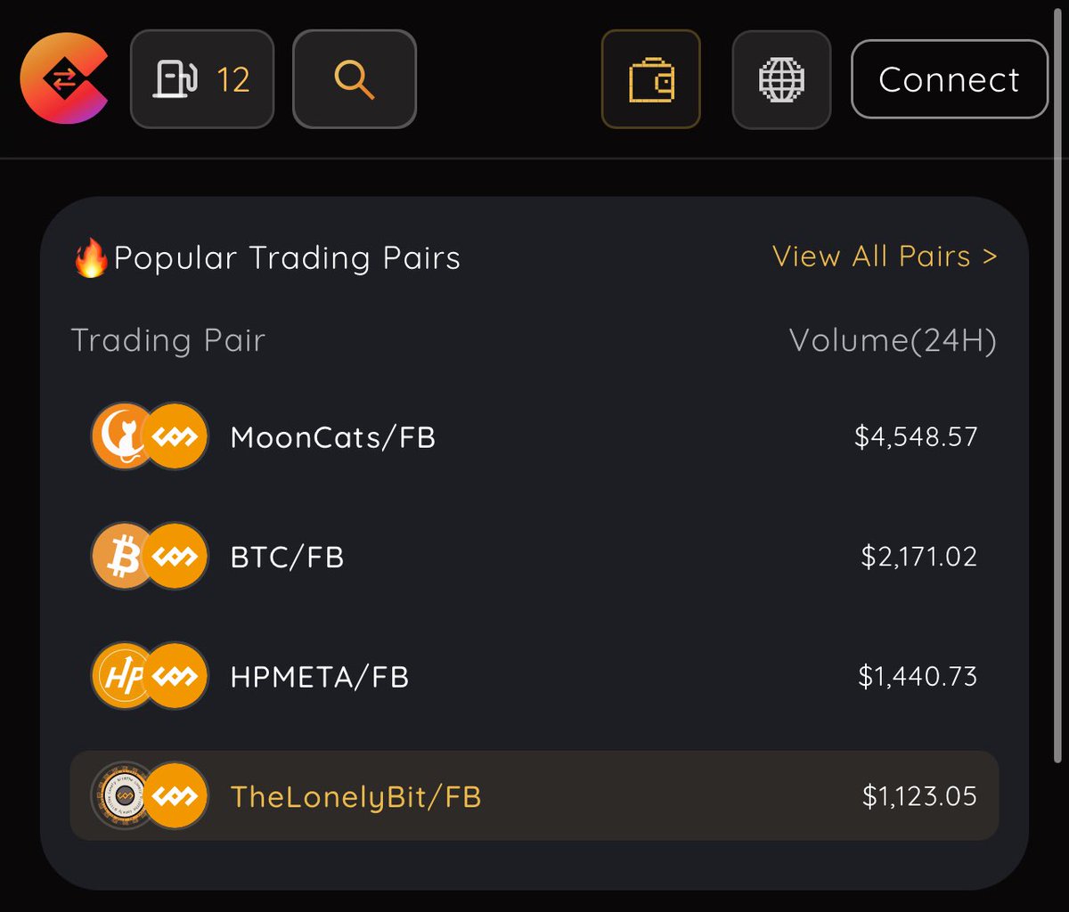 The Lonely Bit | In Solitude, We Find Our Strength (@fractal_tlb) on Twitter photo You know how it goes 🥱🔥
Keep trading $TheLonelyBit and Have a great day 🫡 :
Get TLB : pizzaswap.io/swap?t0=sFB___…
Add LP and earn : pizzaswap.io/swap/pools?t0=…
New here ? 🤓
How to use pizzaswap ? 🤔
docs.unisat.io/pizzaswap/how-…
Get some <a href="/fractal_bitcoin/">Fractal Bitcoin</a> : thelonelybits.org/Tokenomics/Buy… You know how it goes 🥱🔥
Keep trading $TheLonelyBit and Have a great day 🫡 :
Get TLB : pizzaswap.io/swap?t0=sFB___…
Add LP and earn : pizzaswap.io/swap/pools?t0=…
New here ? 🤓
How to use pizzaswap ? 🤔
docs.unisat.io/pizzaswap/how-…
Get some <a href="/fractal_bitcoin/">Fractal Bitcoin</a> : thelonelybits.org/Tokenomics/Buy…