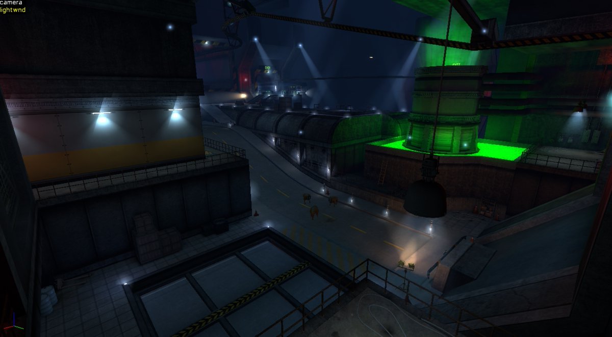 MyFairLadyJane's tweet image. very, very WIP remake of an area you see in both Half-Life, and Opposing Force!💙