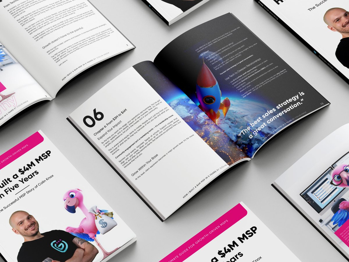 Ready to level up your MSP? 🚀 Grab our e-book and get CEO Colin Knox’s proven growth strategies, real-world insights, and actionable tips for every stage of your journey. 

📕 "How I Built a $4M MSP in Five Years" by Colin Knox:  hubs.la/Q03w66MC0

#MSPgrowth #MSP