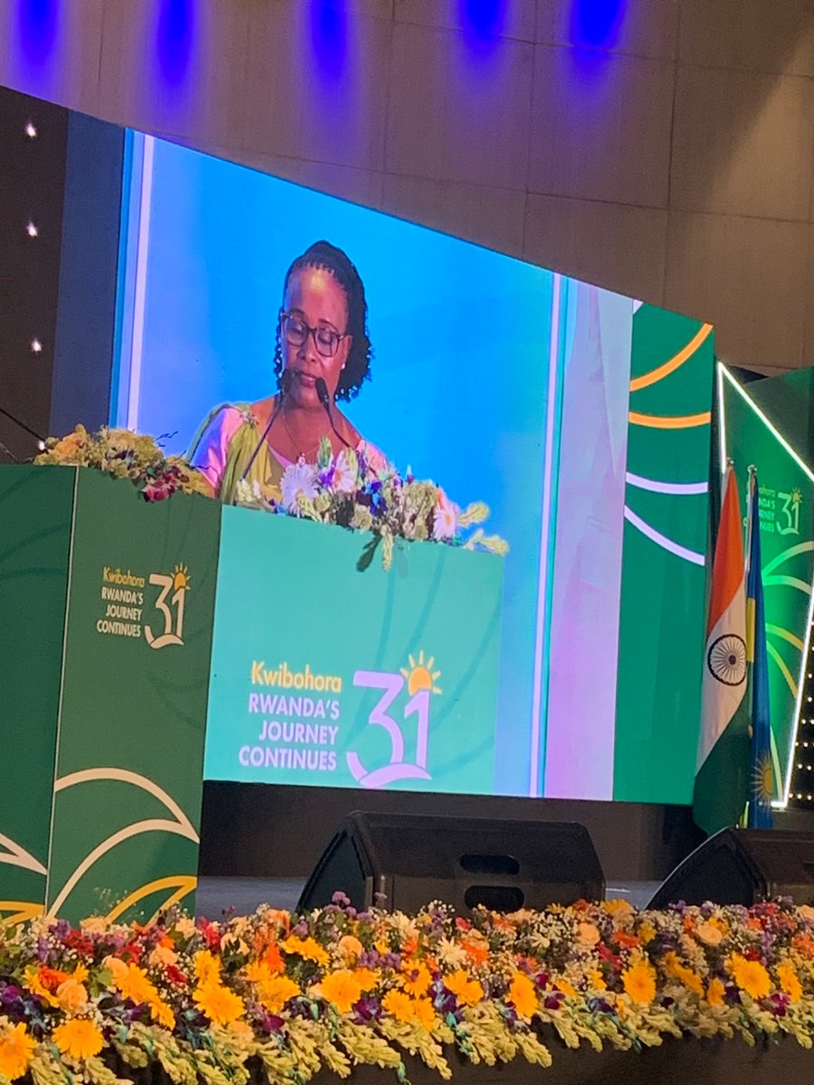 Happy to participate in 31st Rwanda Liberation Day celebration in New Delhi - India with many friends of Rwanda on 07/07/2025.