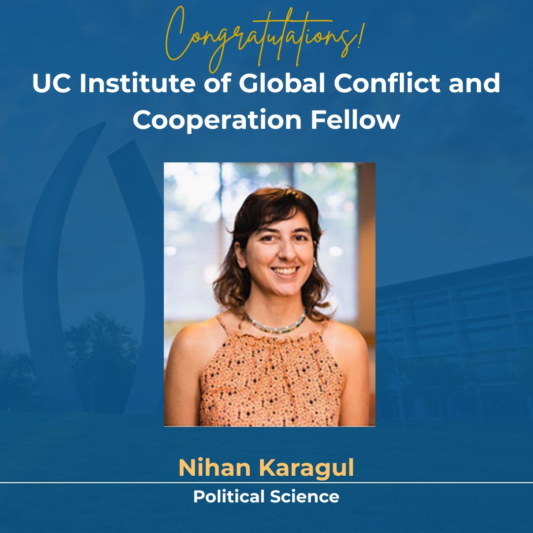 ucmgraddiv's tweet image. .@ucmerced Ph.D. candidates Eliana Fonsah and Nihan Karagul are recipients of the competitive dissertation fellowship from the @UCIGCC.
Congratulations to both! 👏
Read more: UCM.edu/3ocptd