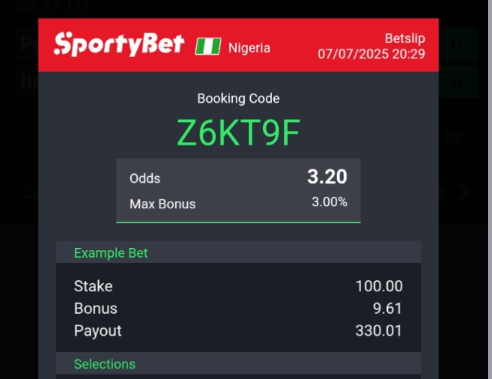 Sporty is here
Let's take this shot for the night

Z6KT9F

Stake responsibly 🔞🔞📣 

<a href="/AdekonojoOlaol2/">SHANTY⚽️🏀TIPS</a> @Afc_Saks <a href="/allentipz/">ALLENTIPZ</a> @MrDuff2winXx @Mrdogood001 @Mr_Big_Money90 <a href="/MichaelEdinam/">Edinam Michael</a> @Isapropunter <a href="/BettingKrown/">BETTING KROWN</a> <a href="/bettinghubgames/">BETTING HUB ⭐️🫵🏽</a> @BOOM_TO_WIN @guddybets <a href="/GoldenTips001/">Golden Tips</a> <a href="/damipunt/">𝑫𝒂𝒎𝒊𝒑𝒖𝒏𝒕 ⚽️♠</a>