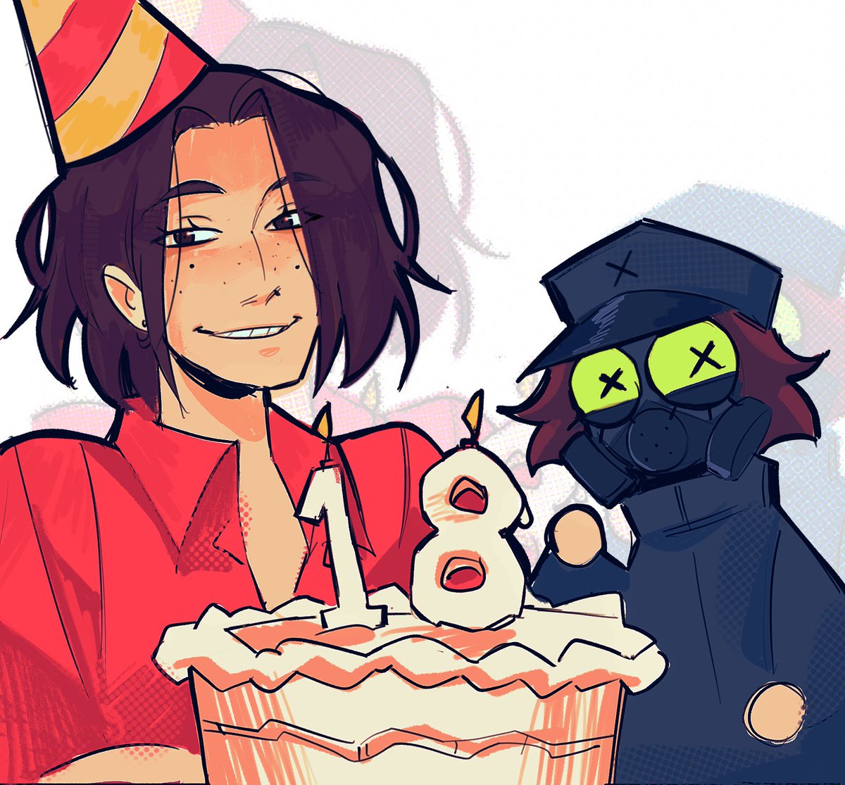 Duvetbox's tweet image. Guess who has legal responsibilities now😈 Ya girl just turned 18, yet another big day for the Duvetbox conglomerate🤝🤝