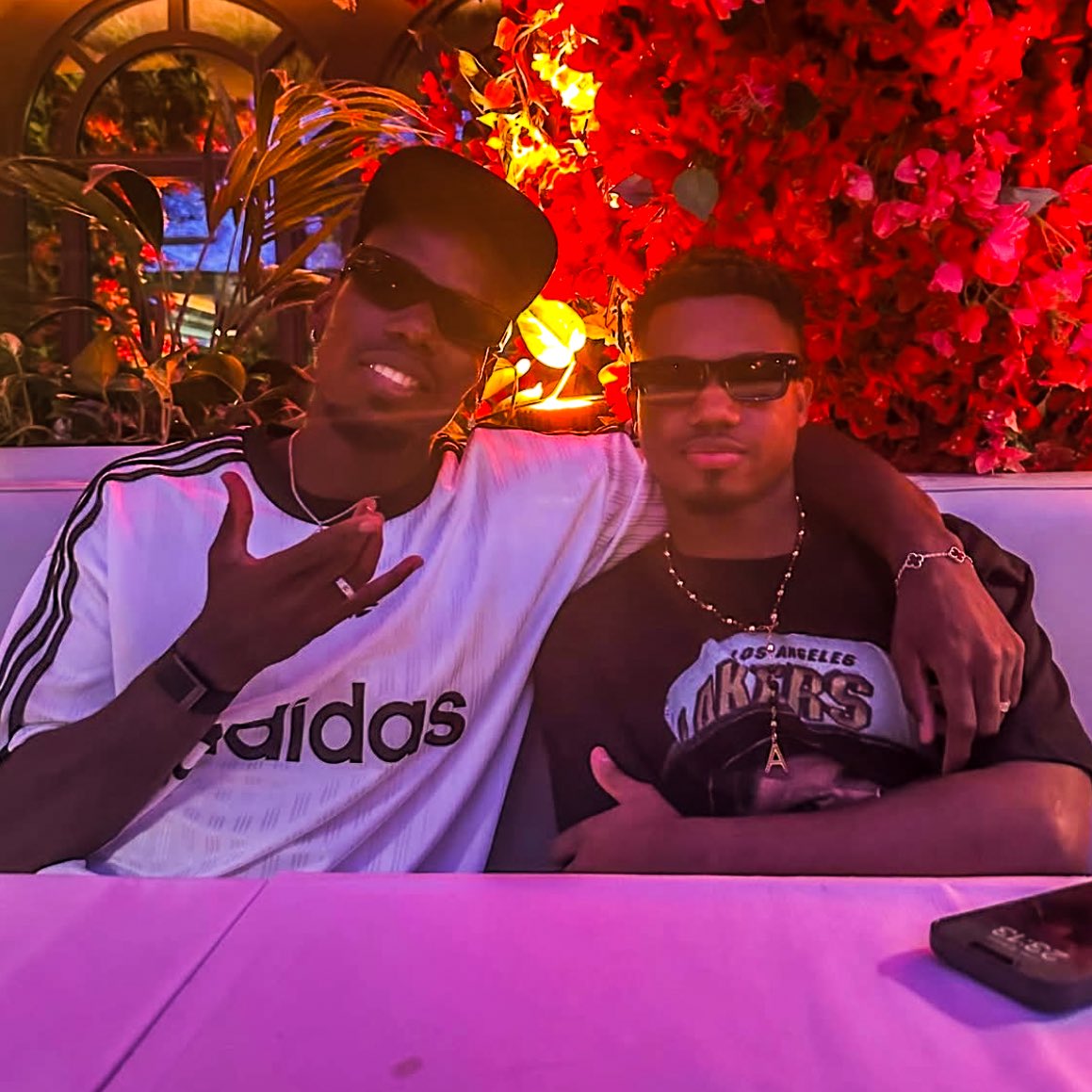 eurofootcom's tweet photo. 😎 Paul Pogba x Ansu Fati... ready for a new chapter at AS Monaco! 🔴⚪️ https://t.co/AckZASfRO8
