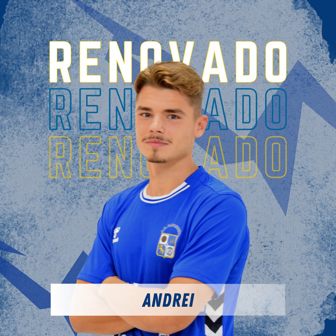 🔵🔵RENOVADO!! ✅✅✅

🤝 Andrei Emil Ispas nueva renovación para la temporada 25/26

➡️ Una nueva renovación en el centro del campo, esta vez Andrei, más fuerza, calidad y entrega para el Decano.

💙🤍💙¡¡Vamos Andrei!!