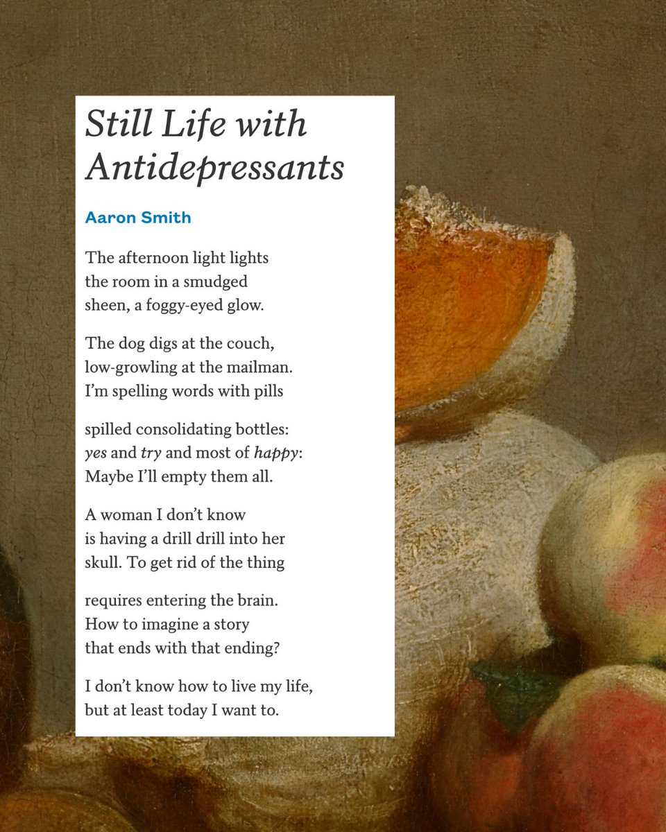 smupoetics's tweet photo. Another month championing the written &amp; visual arts across Dallas 🖼️This month’s Art x Poetry installment is a newly acquired Chardin on view at the @kimbellartmuseum with poetry pairings from two incredible poets who are both Project Poëtica x Bridwell Press authors! https://t.co/T5BLWxqFRC