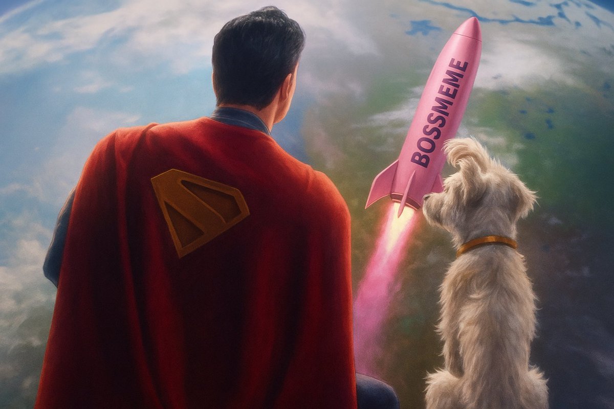 BOSS_OF_MEME's tweet photo. 🚀 “Even Superman watches when BOSSMEME takes off...”
Because legends don’t just fly, they dominate the meme-verse.
#BossMeme is not just a coin, it’s a movement.

🔥 Join the ride before it’s out of sight!
#MemeCoin #altcoinseason#MoonMission #ShillArmy #CryptoCommunity https://t.co/jL9WgR4YVA