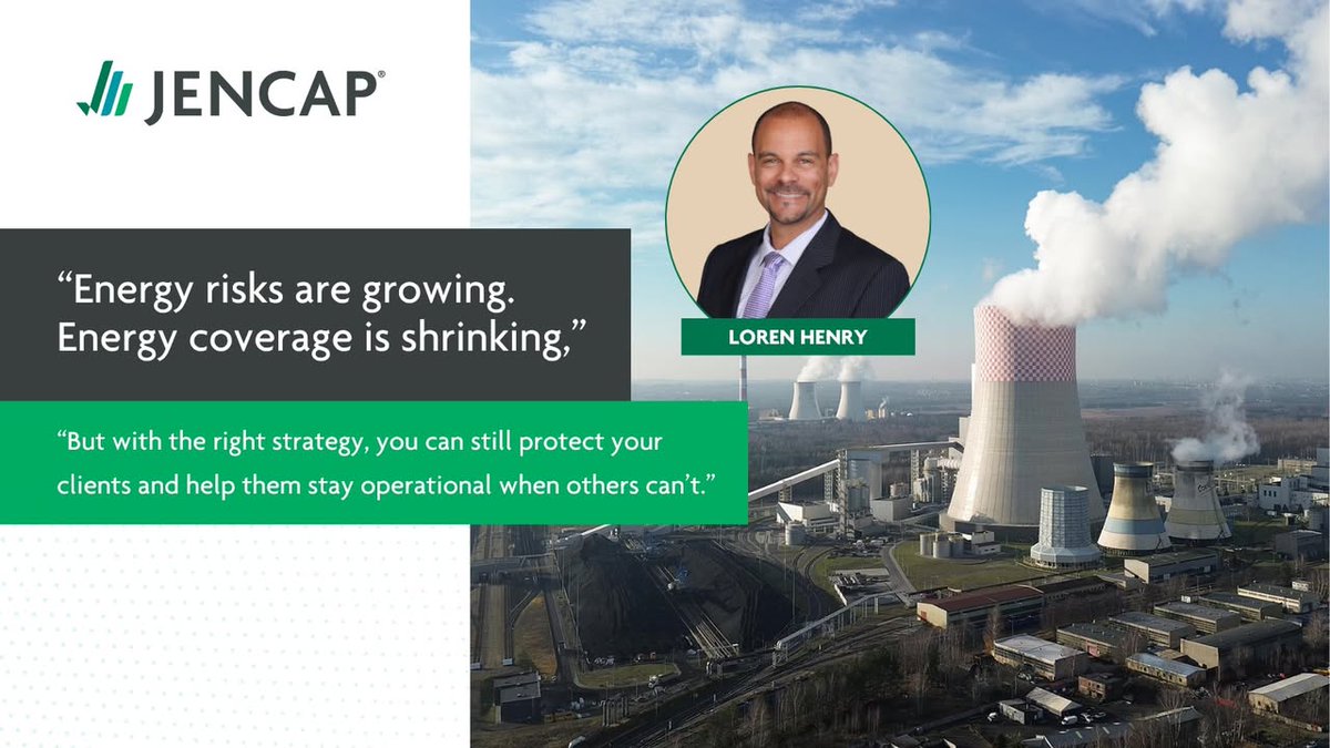 How can you help your clients navigate capacity shifts in the oil and gas industry? In this blog, we spoke with Loren Henry, VP of Jencap’s Environmental &amp; Energy Practice, to understand what’s shifting and what it means for you and your clients. bit.ly/44Q3Cw3