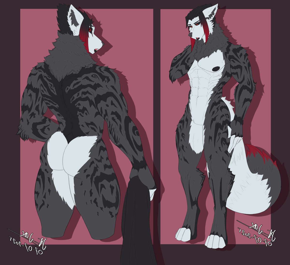 we have a new sheet boys!!! #furryarwork