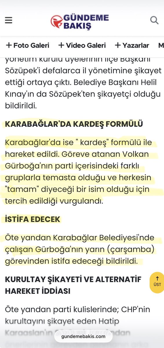🎯CHP Karabağlar İlçe Başkanlığı koltuğunda oturan Volkan Gürboğa ve yolsuluklarla anılan Karabağlar Bel. Başkanı <a href="/Hkinayy/">Helil KINAY</a> iyi OKUYUN      ⬇️⬇️

🔴 Seçilmişi ayrı, atanmışı ayrı ama ortak noktaları aynı: halkın sırtından geçinmek!

📌 CHP Karabağlar İlçe Başkanı Volkan Gürboğa,