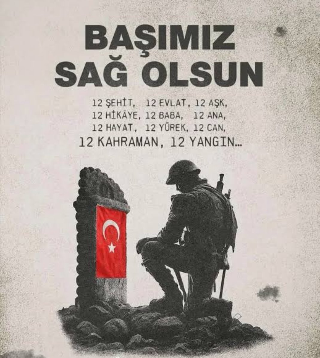 Bırakın artık saçmasapan yapay gündenimleri! 12 şehit verdiğimiz bugün milli yas ilan edilmeyecekse, ne zaman edilecek?!