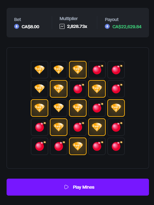 <a href="/shufflecom/">Shuffle.com</a> saved the day after quite a ride. No other multi hits then decided to try 2800x with my last few dolla XD

Drop da shuffle id, ill tip a few tomorrow <3