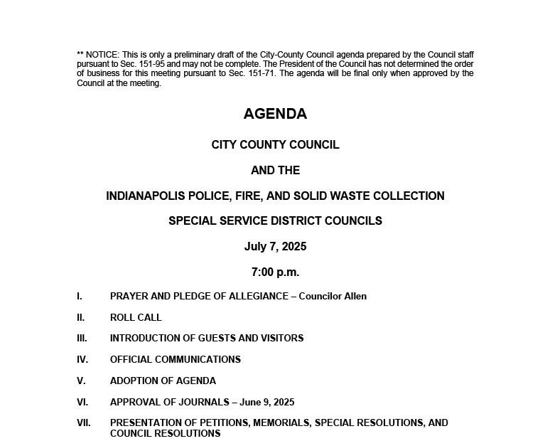 Indianapolis City-County Council tweet media