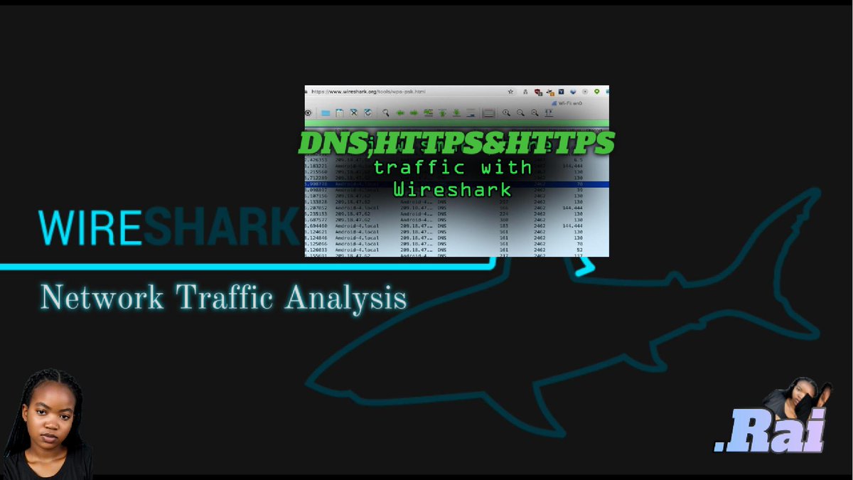Just finished a  #Wireshark lab
Captured and analyzed real traffic:
 DNS (UDP)
 FTP &amp; TFTP (TCP/UDP)
 HTTP vs HTTPS
Learned how these protocols work—and how attackers exploit them.🩷✅🫂
#Cybersecurity #Networking #PacketCapture #EthicalHacking #CyberOps

youtu.be/DGrSYXcKwJg