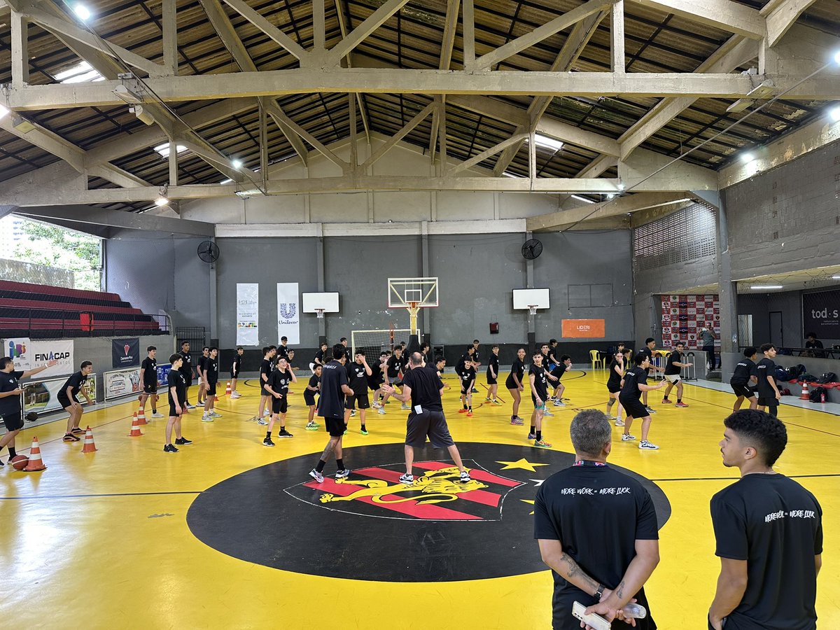 coache_graves's tweet image. Day 1 of camp in Recife, Brazil complete. What a great day working with this group of players and coaches! Pt1  @Coach_Prete