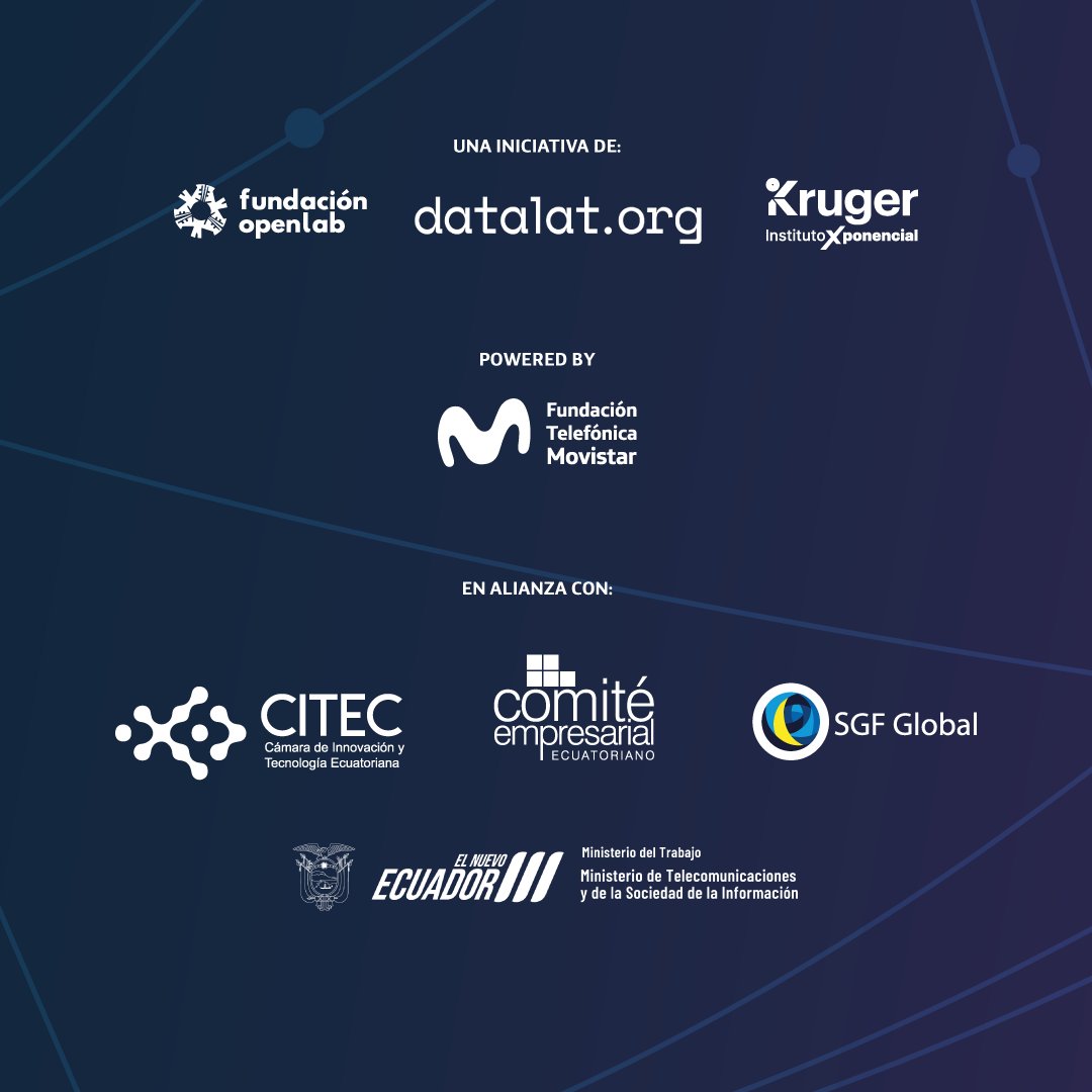🧠💡 No necesitas ser un genio para cambiar el mundo con código.
Solo curiosidad, lógica y las ganas de construir soluciones reales.

Una iniciativa junto a nuestros aliados: @datalatorg @krugerinstitutex @openlabec
@citecec @ceecuatoriano @sgflglobalecuador

#Programación