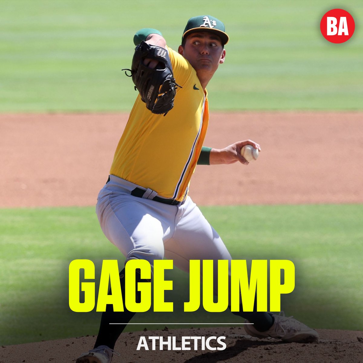 Welcome to the top spot, Gage Jump 😎

The former <a href="/LSUbaseball/">LSU Baseball</a> lefty is now the <a href="/Athletics/">Athletics</a> No. 1 overall prospect. 

baseballamerica.com/teams/2015-ath…