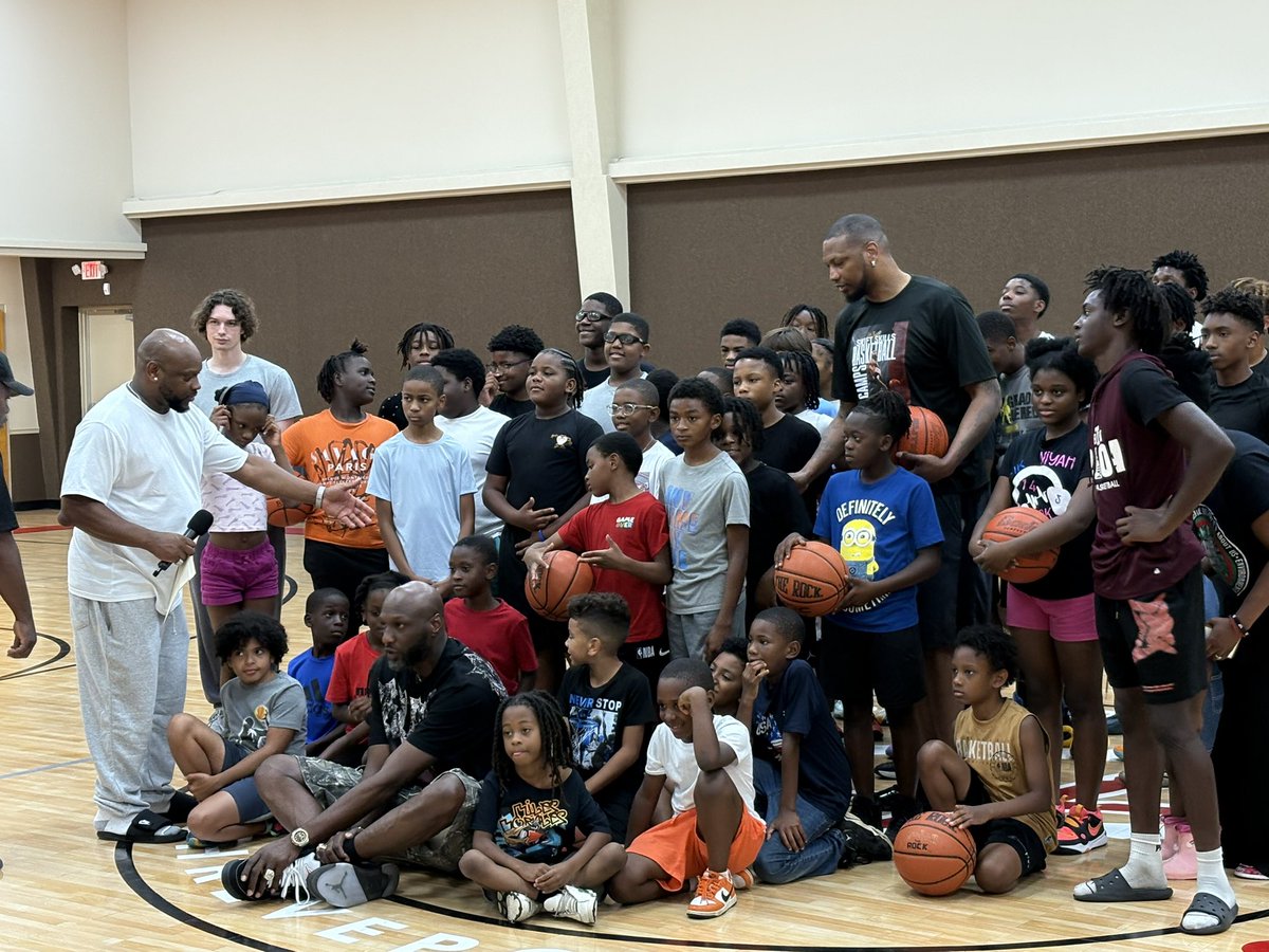 Chris Demirdjian (@chrisdemirdjian) on Twitter photo NBA greats Stromile Swift and Lamar Odom team up to host a basketball camp for hundreds of young athletes. Coverage tonight on <a href="/KSLA/">KSLA News 12</a> <a href="/LamarOdom/">LAMAR ODOM</a> NBA greats Stromile Swift and Lamar Odom team up to host a basketball camp for hundreds of young athletes. Coverage tonight on <a href="/KSLA/">KSLA News 12</a> <a href="/LamarOdom/">LAMAR ODOM</a>