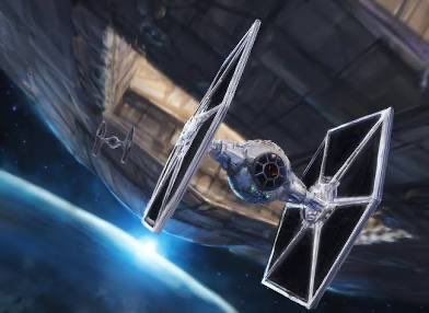 My only gripe with the new Star Wars universe….

Using Bernoulli’s principle, I need someone to explain to me how TIE fighters are capable of atmospheric flight, especially given the fact they are bereft of repulsorlift engines.