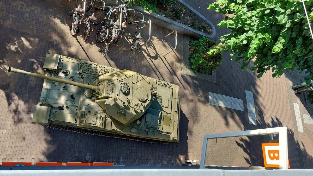 Russische tank gespot in Nederland