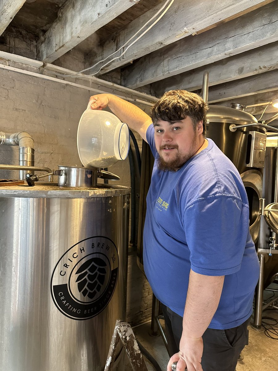 Tom Said Micropub were at the brewery today cooking up a lovely little sessionable sour for their 6th birthday!