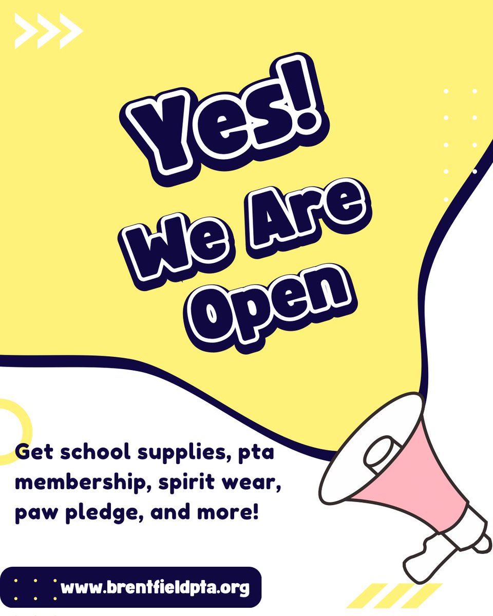 Brentfield Elementary PTA (@brentfieldpta) on Twitter photo Bobcats! The PTA online store is open! Visit brentfieldpta.org today! Bobcats! The PTA online store is open! Visit brentfieldpta.org today!